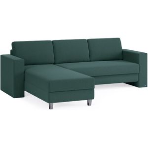 BRUNO Slaapbank 140cm in Bosgroen