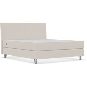 BRUNO Original boxspring 160x200cm in Beige | Bekroond design volgens Duitse kwaliteitsmaatstaven