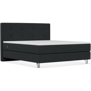 BRUNO Original boxspring 140x200cm in Antraciet | Bekroond design volgens Duitse kwaliteitsmaatstaven