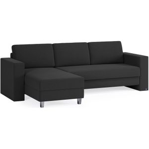 BRUNO Slaapbank 140cm in Antraciet