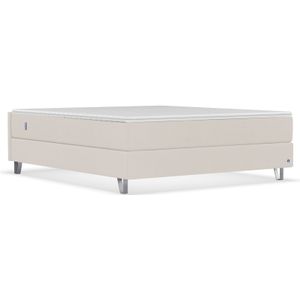BRUNO Original boxspring 140x200cm in Beige | Bekroond design volgens Duitse kwaliteitsmaatstaven