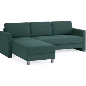 BRUNO Slaapbank 140cm in Bosgroen