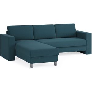 BRUNO Slaapbank 140cm in Turquoise
