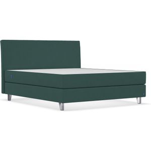 BRUNO Original boxspring 160x200cm in Groen | Bekroond design volgens Duitse kwaliteitsmaatstaven