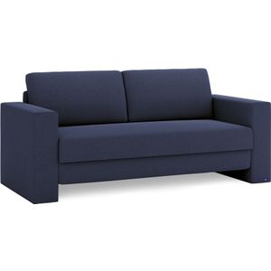 BRUNO Slaapbank 160cm in Blauw