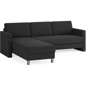 BRUNO Slaapbank 140cm in Antraciet