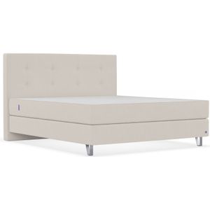 BRUNO Original boxspring 160x200cm in Beige | Bekroond design volgens Duitse kwaliteitsmaatstaven