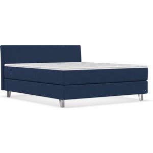 BRUNO Original boxspring 140x200cm in Blauw | Bekroond design volgens Duitse kwaliteitsmaatstaven