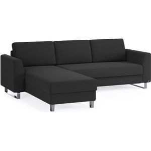 BRUNO Slaapbank 140cm in Antraciet
