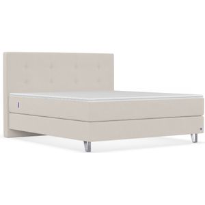 BRUNO Original boxspring 160x200cm in Beige | Bekroond design volgens Duitse kwaliteitsmaatstaven