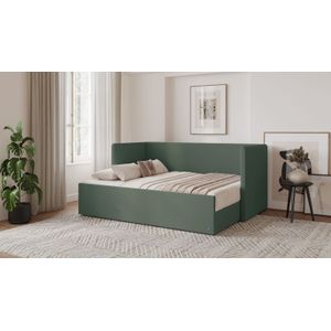 Twijfelaar Vouwbed Met KoudschuimHR45 14cm -Logeerbed Met Matras Stalen Raster Bodem