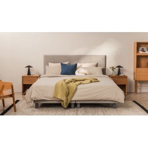 BRUNO beddengoed in beige | Gemaakt in Portugal | Huidvriendelijk en getest op schadelijke stoffen volgens Öko-Tex Standard 100