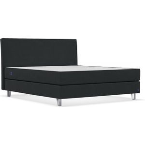BRUNO Original boxspring 160x200cm in Antraciet | Bekroond design volgens Duitse kwaliteitsmaatstaven