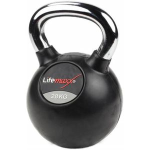 Lifemaxx Rubberen kettlebell