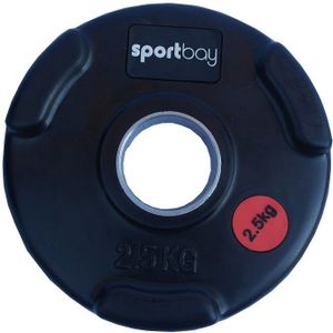 Olympische rubber halterschijven (50 mm)