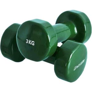 Insportline vinyl dumbbell set (2 x 3 kg)