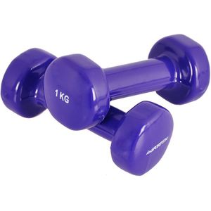 Insportline vinyl dumbbell set (2 x 1 kg)