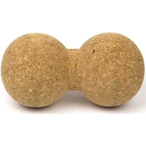 Sportbay kurk peanut massagebal (8 x 16 cm)