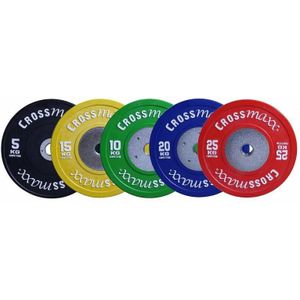 Crossmaxx competition bumper plate 50mm gekleurd