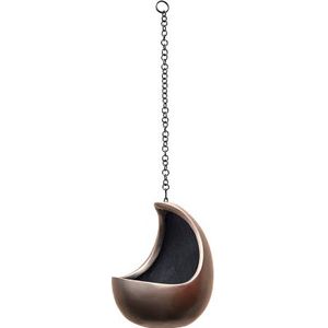 Metallic Cocoon Hanger Coffee