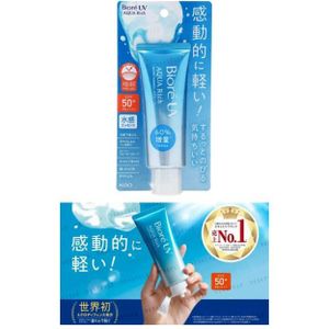 Biore UV Aqua Rich Watery Gel SPF50+ PA++++ – 70 g – Transparant – Voor gezicht en lichaam