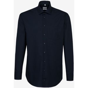 Seidensticker - Business Shirt RF Spread Kent - Donkerblauw - Katoen