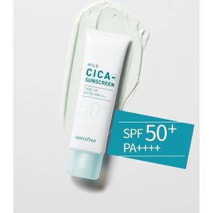 Innisfree - True Mild Cica sunscreen SPF50+ PA++++ 50ml - Korean skincare