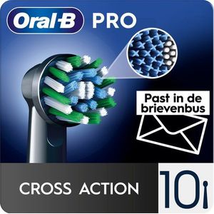Oral B 10ct Cross Action Black