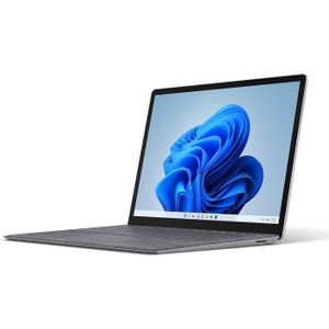 Microsoft Surface Laptop 4 – 13,5 inch (33,5 cm) touchscreen, Intel Core i5, 8 GB RAM, 512 GB SSD, Intel Graphics, zilver – Spaans QWERTY-toetsenbord