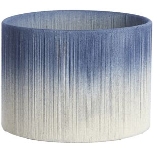 Light & Living - kap - Tossa - blauw - textiel - Ø 25cm - E27 - 2225962