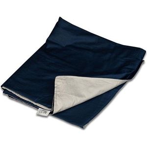 Hoes voor de verzwaringsdeken van EL-Life | Gemaakt voor de 5kg variant van 120x180cm | Gemaakt van 100% biologisch katoen | Blauw & grijs