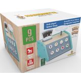 Marionette Wooden Toys Speelgoed Weegschaal - Met 9 Kaartjes - Leerspeelgoed - FSC Keurmerk - Hout
