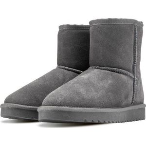 Pantoffels Dames - Sloffen - Dames Laarzen - Anti-slip - Memory Foam Voetbed - Grijs - Maat 38