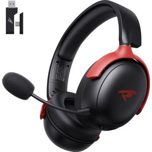 Kofire Picun G3 Draadloze Gaming Headset – Over-Ear Koptelefoon met Microfoon – 53mm Drivers – 50 Uur Batterijduur – PC/PS4/PS5/Nintendo Switch/Xbox