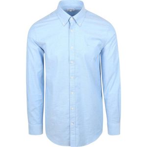McGregor Overhemd Oxford Lichtblauw - Maat M - Heren - Overhemden Casual