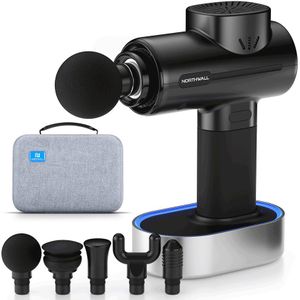 NorthGun Pro – Krachtige Massage Gun met Oplaadstation | Spierherstel, Pijnverlichting & Diepe Spiermassage