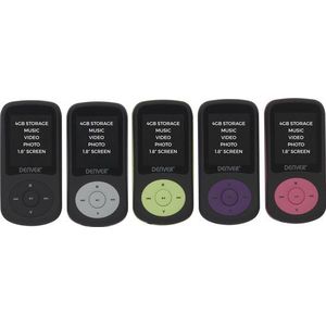 Denver MPG-4094NRC MP4-speler Verschillende kleuren 4 GB