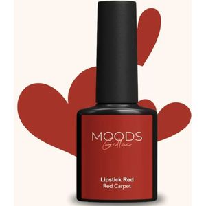 Moods Gellac - Lipstick Red - Nagellak - Bordeaux Rood - 15ML