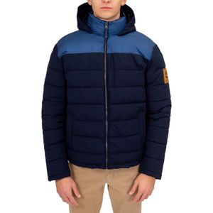 Timberland South Twin Jas - Navy Blauw - Met Logo Patch - Maat 3XL