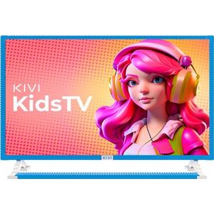 KIVI KidsTV - Televisie - Smart TV - TV 32 inch - Uitgerust met Gehard Glas - Impact-Resistant Screen
