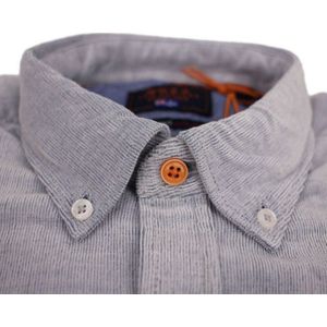 Nieuw-Zeeland Auckland NZA Heren Corduroy Overhemd - Dark Pine - Maat M