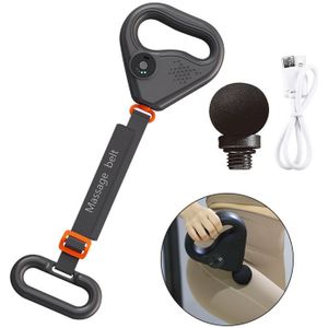 Massage Gun met Riem – Grijs, 0,5 kg, 25 cm x 7 cm x 5 cm