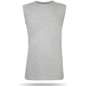 Pierre Cardin Mouwloos T-Shirt - Lichtgrijs - Large