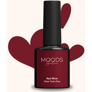 Moods - Gellac 462 Red Wine - Nagellak - Bordeaux Rood - 15ML