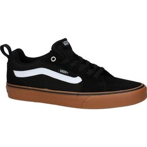 Vans - Heren Sneakers - Zwart/Wit - Suède Linnen - 46 EU