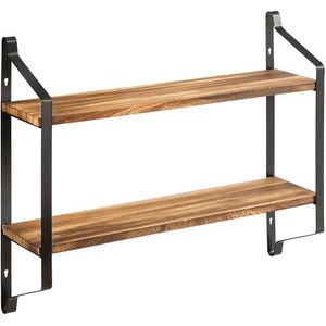 Coast Wall Plank 2 niveaus van drijvende plankplekmuur -Fasted plank hangen 60 x 15 x 51 cm