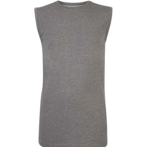Pierre Cardin Mouwloos T-Shirt - Donkergrijs - XXL