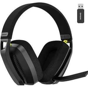 BINNUNE BW06 - 2.4GHz Draadloze Gaming Headset - Bluetooth - Zwart