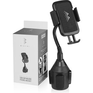 Bintoi® T200 – Telefoonhouders Auto Accessoires – Telefoonhouder GSM Houder Auto ��– Bekerhouder Auto – Telefoon GSM Houder Met Stevige Grip –