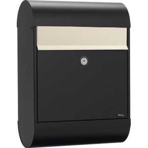 Allux 6000 zwart/zilver brievenbus